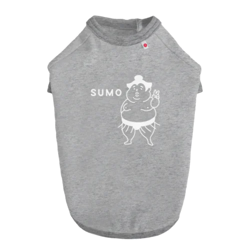 SUMO (白線) Dog T-shirt