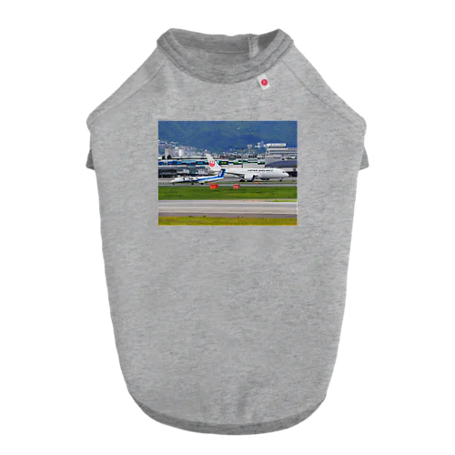 飛行機 ドッグTシャツ