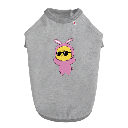 ブラックビヨビヨうさぎちゃん ドッグTシャツ