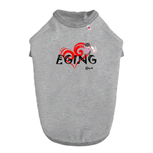 EGING　a_ri Dog T-shirt