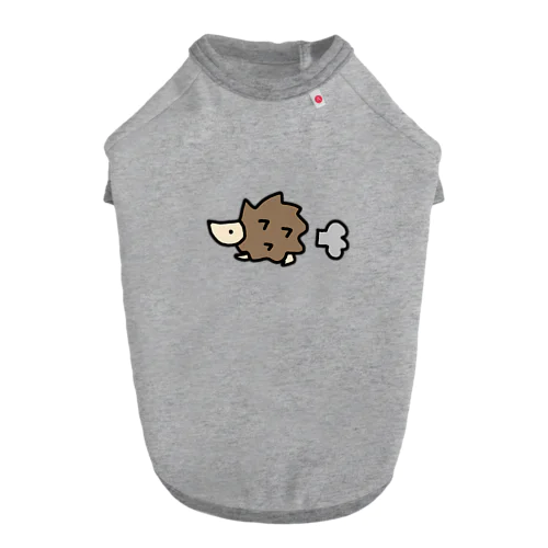 てくてくはりねずみ Dog T-shirt