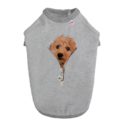 ジップからわんこ Dog T-shirt