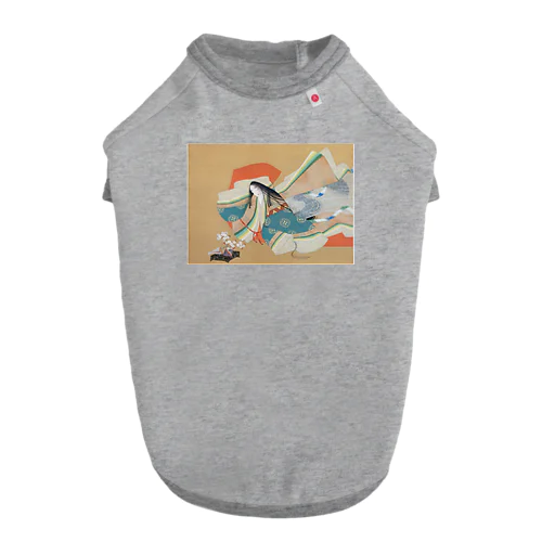 日本画：上村松園_伊勢大輔(1929) Dog T-shirt