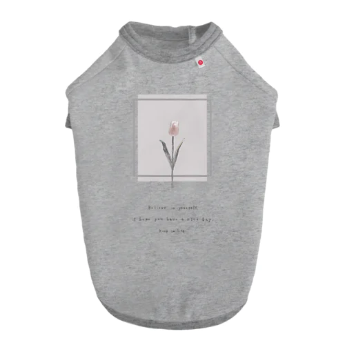 Mix Berry Milk Tea , Cherry Blossoms TULIP . ドッグTシャツ