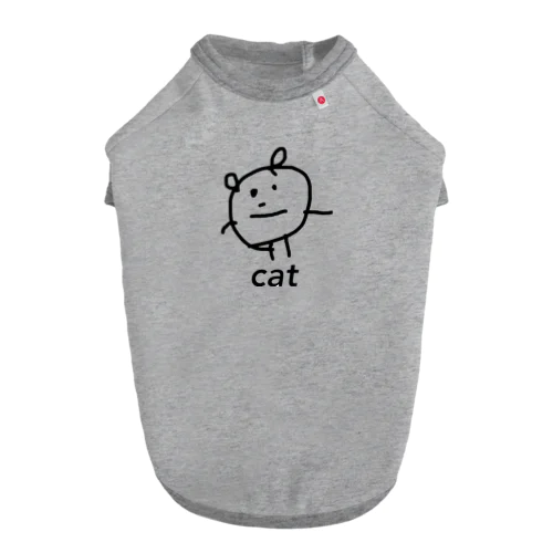 猫　cat  ドッグTシャツ