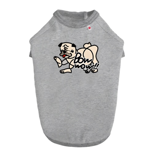 吠える！パググッズ Dog T-shirt