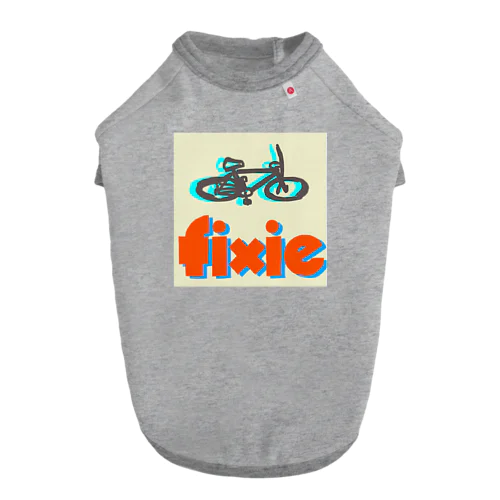 fixie ドッグTシャツ