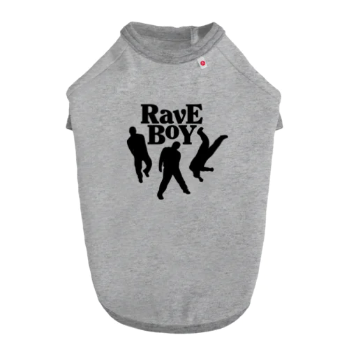 Rave Boy Records Dog T-shirt