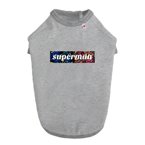 superman ドッグTシャツ