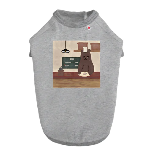 くまのカフェ Dog T-shirt