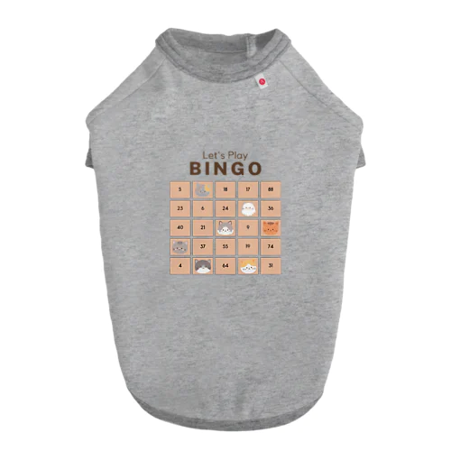 ねこねこBINGO ドッグTシャツ