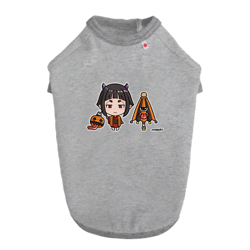 和ロウィン ドッグTシャツ