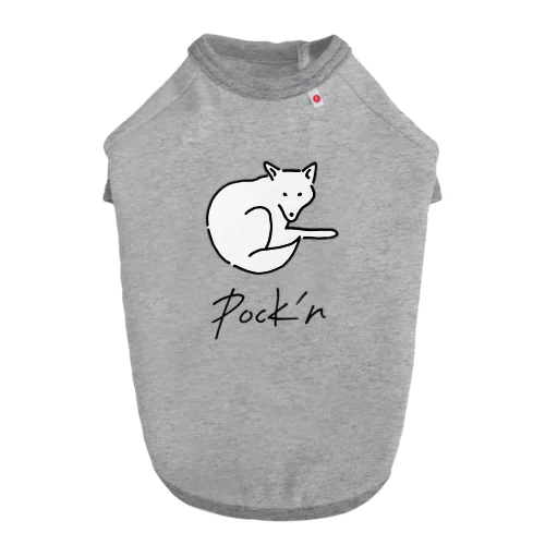 Pock'n'Roll Dog T-shirt Dog T-shirt