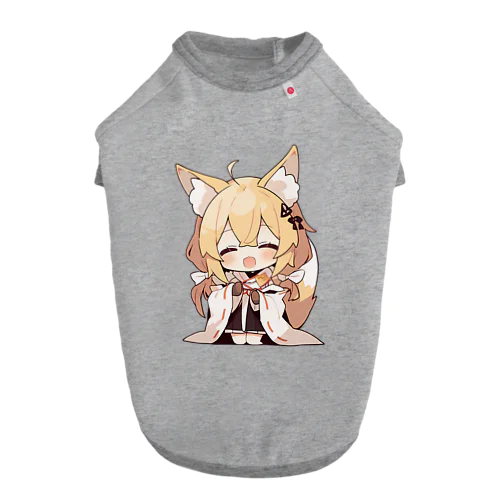 ミコン (Mikon) ver.1 狐の神様、きつね、キツネ Dog T-shirt