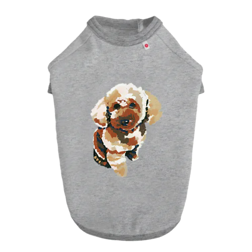 トイプードルのあん(ちぎり絵) Dog T-shirt