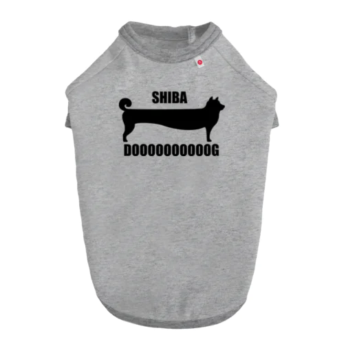 LONG SHIBA DOG ドッグTシャツ