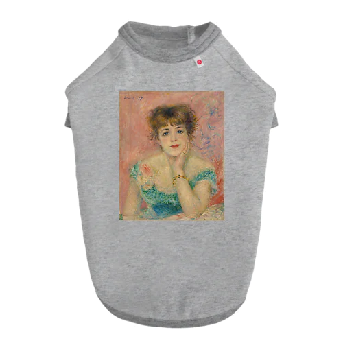 女優ジャンヌ・サマリーの肖像 / Portrait of the Actress Jeanne Samary Dog T-shirt