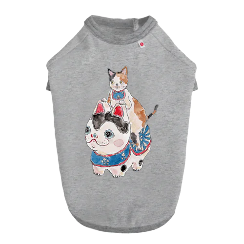 爆走！犬張子にゃんこ Dog T-shirt