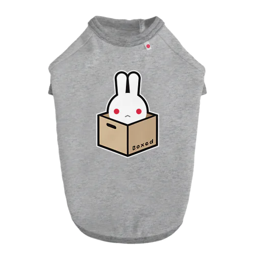 【Boxed * Rabbit】カラーVer ドッグTシャツ