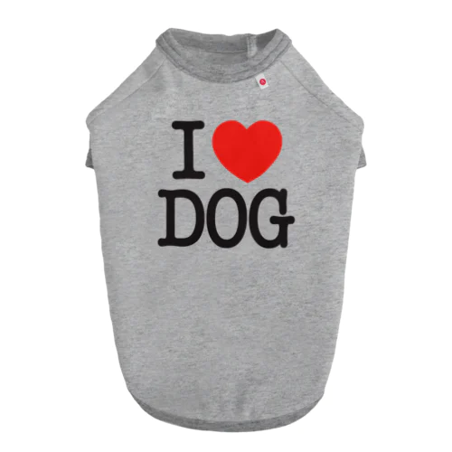 I LOVE DOG-アイラブドッグ- Dog T-shirt