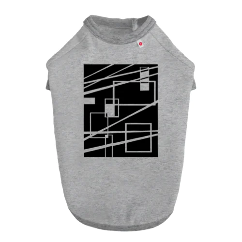 wire rectangle maze ドッグTシャツ