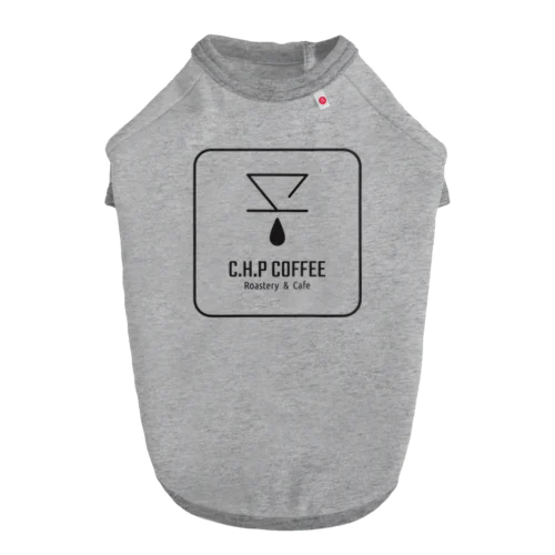 『C.H.P COFFEE』ロゴ_01 ドッグTシャツ