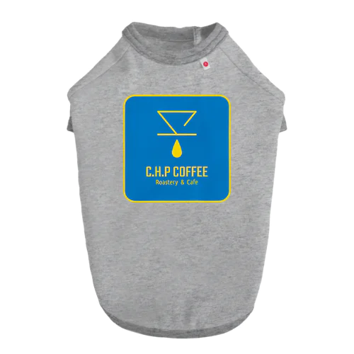 『C.H.P COFFEE』ロゴ_02 ドッグTシャツ