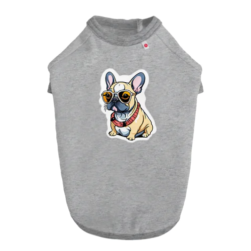 グラサンフレンチブルちゃん Dog T-shirt