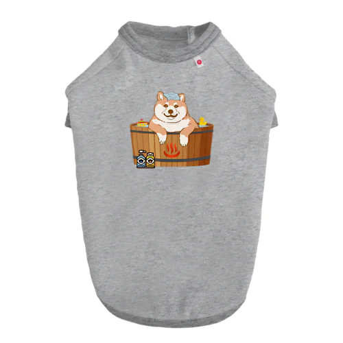 しばいぬ温泉最高くん Dog T-shirt