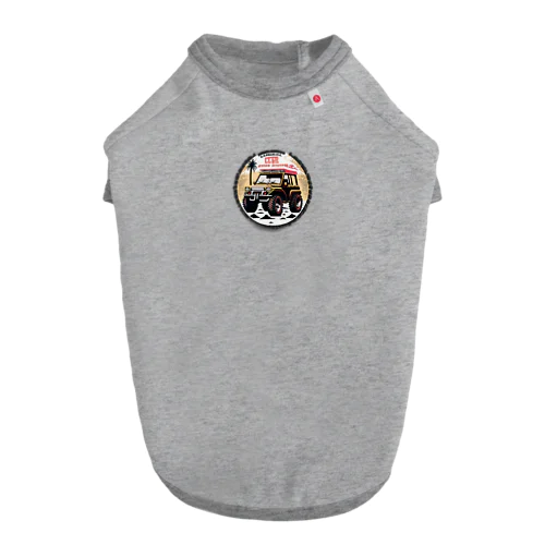 車 Dog T-shirt