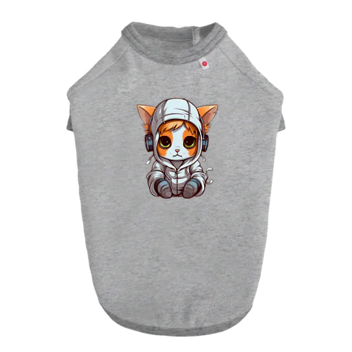 パーカーを着ているネコちゃん Dog T-shirt