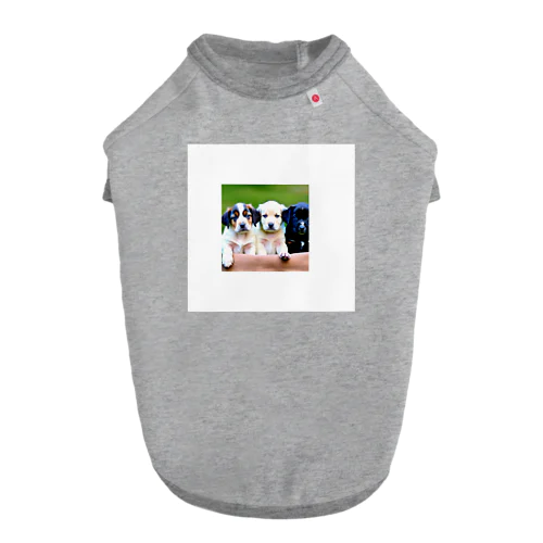 可愛い子犬たち ドッグTシャツ