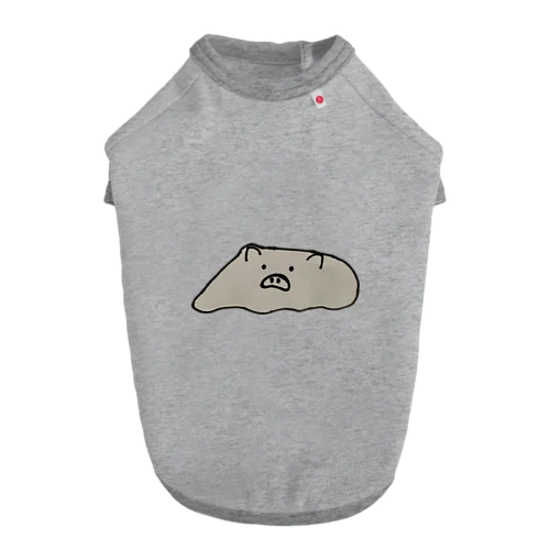 溶けたブタ Dog T-shirt