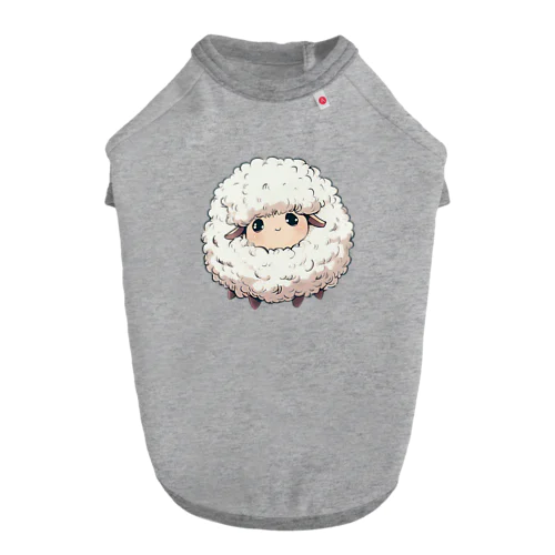 fluffy sheep 02 Dog T-shirt