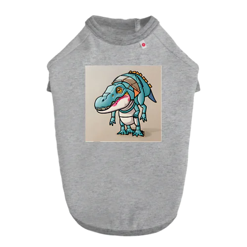 T-Rexアリゲーター Dog T-shirt