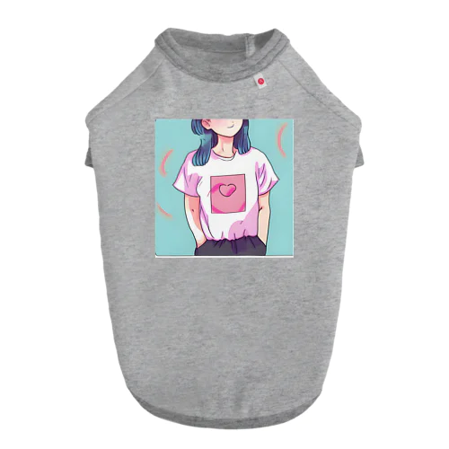 可愛いにこちゃん Dog T-shirt