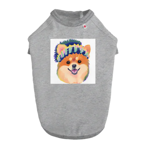 ポメラニアンのイラストグッズ Dog T-shirt