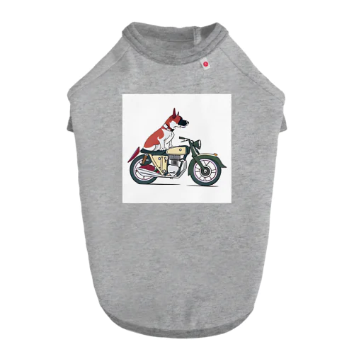 バイク犬 ドッグTシャツ