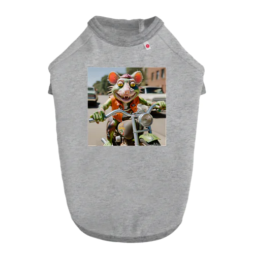 バイクに乗ったラットフィンク Dog T-shirt