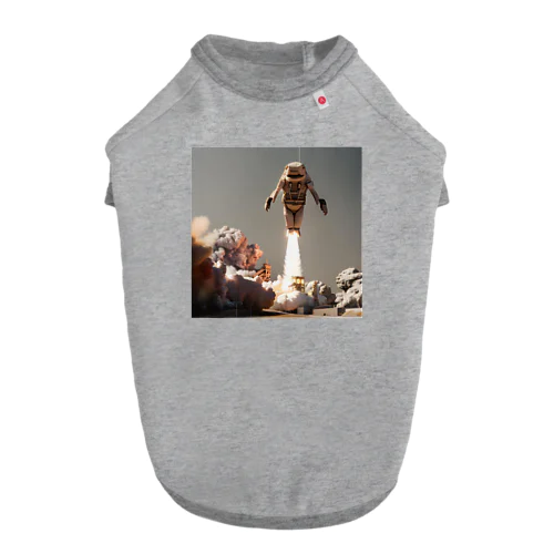 宇宙人シリーズ Dog T-shirt