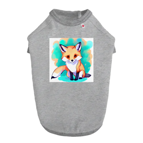 かわいいキツネグッズ Dog T-shirt