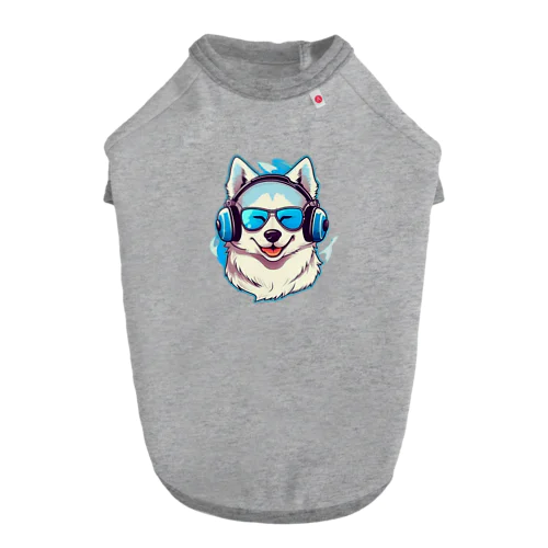 夏楽ハスキー Dog T-shirt