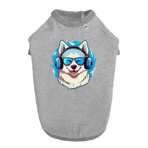 夏楽ハスキー Dog T-shirt