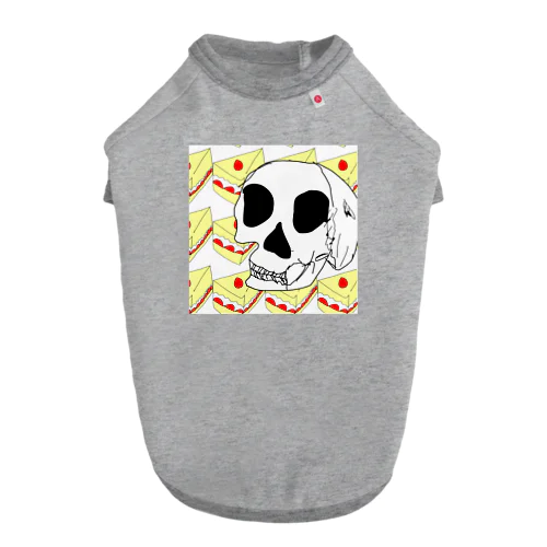 Eigo skulls Cakes  ドッグTシャツ