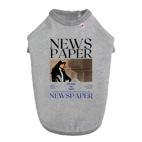 NEWS PAPER Dog T-shirt