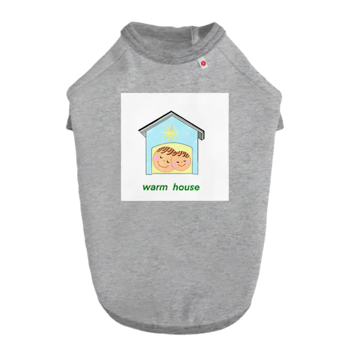 Warm house ドッグTシャツ