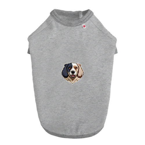 まっすぐな犬 Dog T-shirt