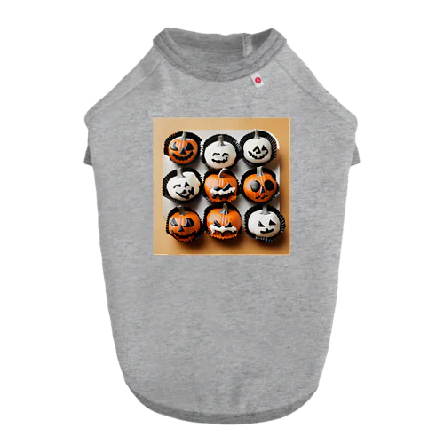 ハロウィンお菓子なキャラクターズ ドッグTシャツ