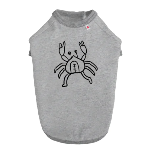 走るカニ🦀 ドッグTシャツ