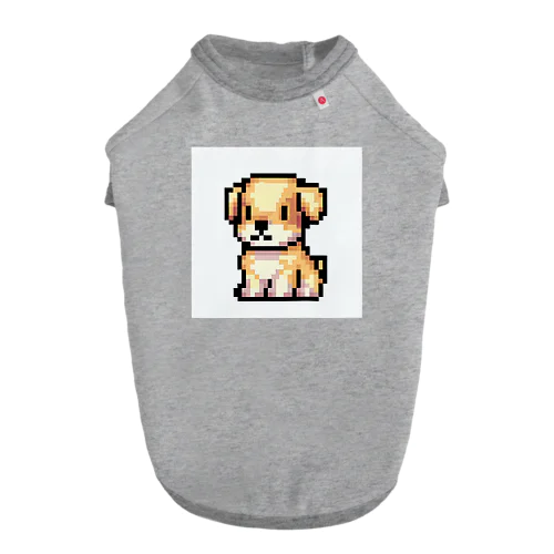 ドット絵の子犬 Dog T-shirt